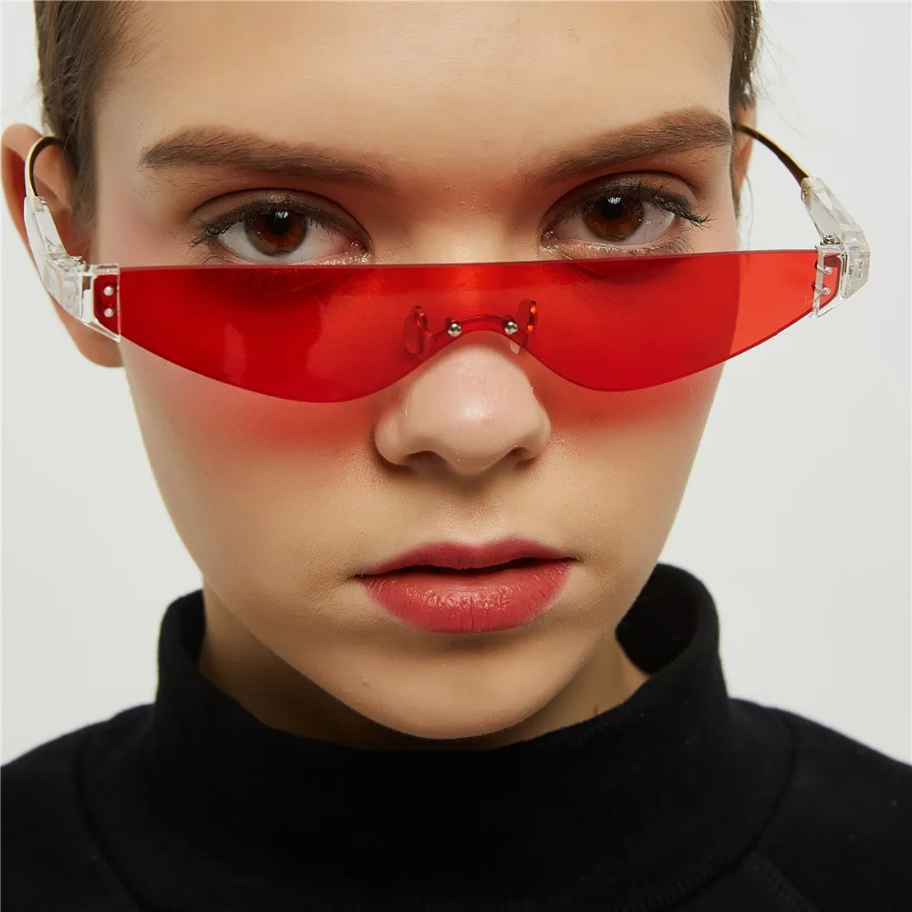 2019 Vintage cat eye sunglasses brand designer triangle rimless copper frame sun glasses men ladies shades ocean color uv400
2019 Vintage cat eye sunglasses brand designer triangle rimless copper frame sun glasses men ladies shades ocean color uv400