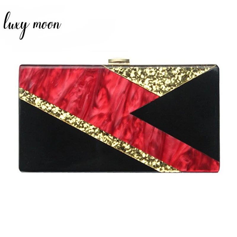 Unique Design Black Red Panelled Acrylic Clutches For Women Luxury Lady Evening Clutch Bag Mini Shoulder Bag
Unique Design Black Red Panelled Acrylic Clutches For Women Luxury Lady Evening Clutch Bag Mini Shoulder Bag