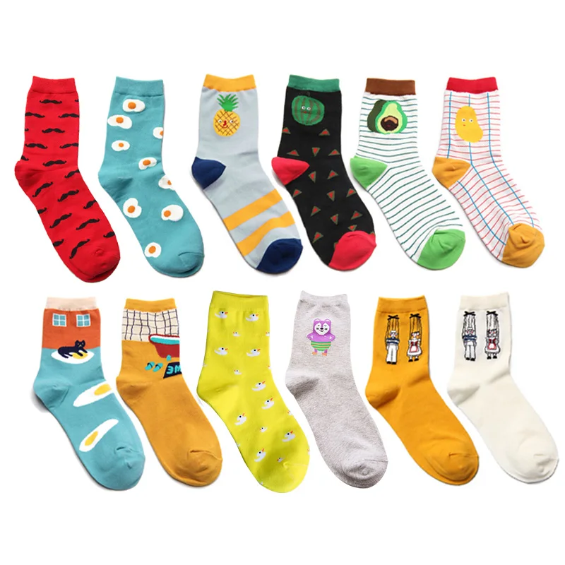 Big Promotion Funny Women Cotton Sock Cute Female Fruit Egg Animal Sheep Penguin Daily Casual Short Sock For Sale
Big Promotion Funny Women Cotton Sock Cute Female Fruit Egg Animal Sheep Penguin Daily Casual Short Sock For Sale