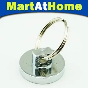 5PCS/lot 35 LBS Powerful NdFeB Neodymium Magnetic with Key Ring - could Holding Signs Aisle/lane Chains
5PCS/lot 35 LBS Powerful NdFeB Neodymium Magnetic with Key Ring - could Holding Signs Aisle/lane Chains