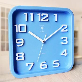 Large Blue Square Electronic Wall Clock Silent Quartz Modern Design Wall Clocks Decorative Klok Wall Watches Home Decor 50w074
Large Blue Square Electronic Wall Clock Silent Quartz Modern Design Wall Clocks Decorative Klok Wall Watches Home Decor 50w074