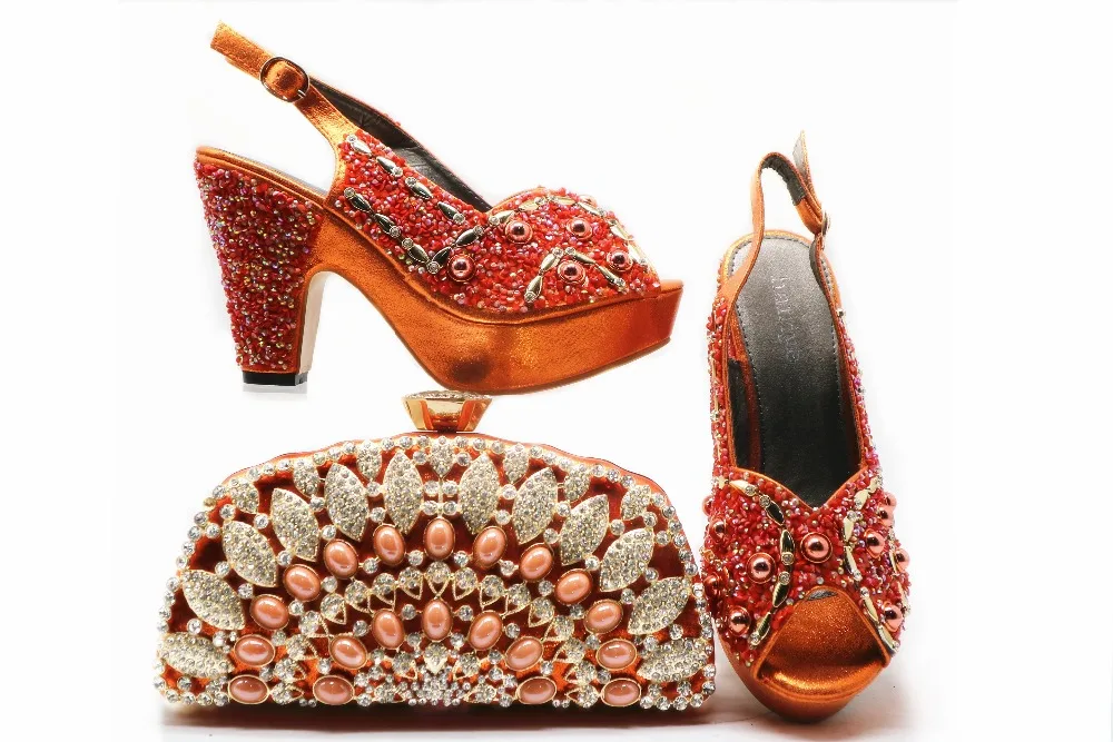 Nice fashion orange shoes and bag matching set italian shoes sandal lady and clutches bag fashion new orange shoes bag SB8368-2
Nice fashion orange shoes and bag matching set italian shoes sandal lady and clutches bag fashion new orange shoes bag SB8368-2