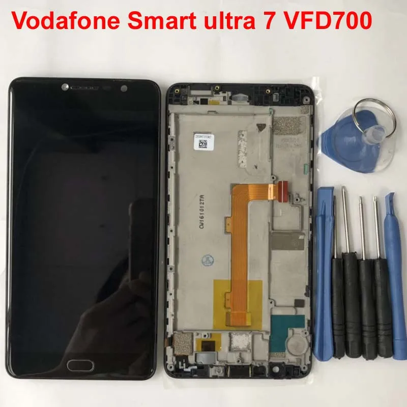 For Alcatel Vodafone Smart ultra 7 VFD700 LCD Display+Touch Screen Digitizer Assembly With Frame for Vodafone ultra7 vf700 700
For Alcatel Vodafone Smart ultra 7 VFD700 LCD Display+Touch Screen Digitizer Assembly With Frame for Vodafone ultra7 vf700 700
