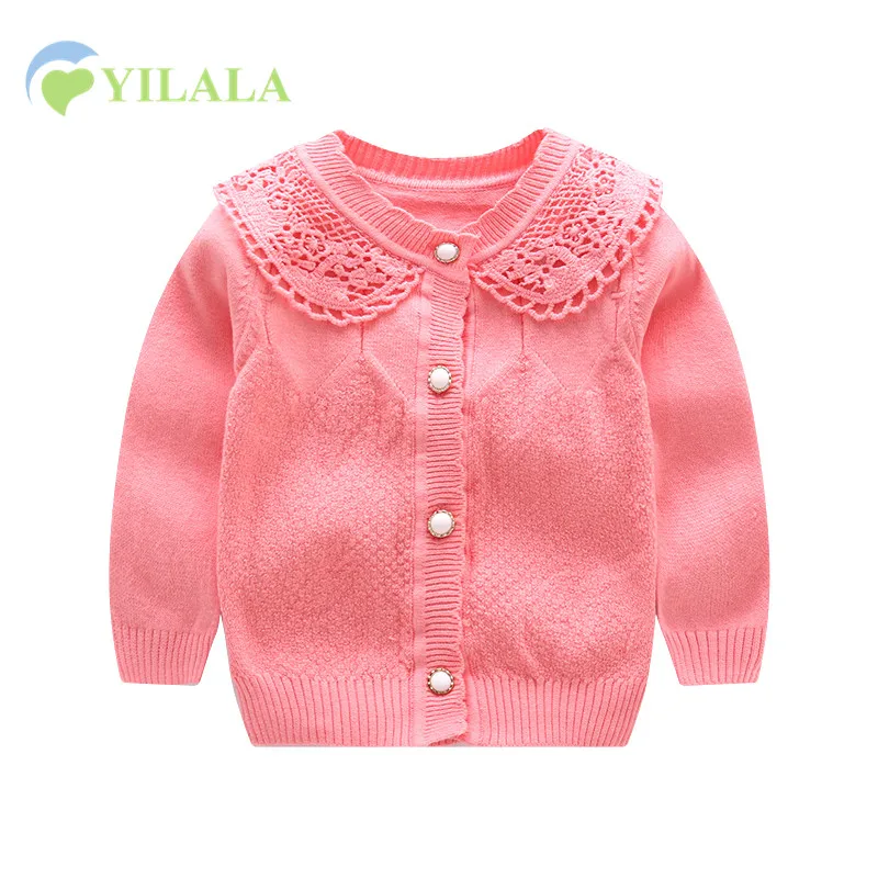 Lace Baby Girls Sweater Cotton Knit Infant Cardigan Long Sleeve O-Neck Baby Girls Sweater Toddler Cardigans Baby Girls Clothing
Lace Baby Girls Sweater Cotton Knit Infant Cardigan Long Sleeve O-Neck Baby Girls Sweater Toddler Cardigans Baby Girls Clothing