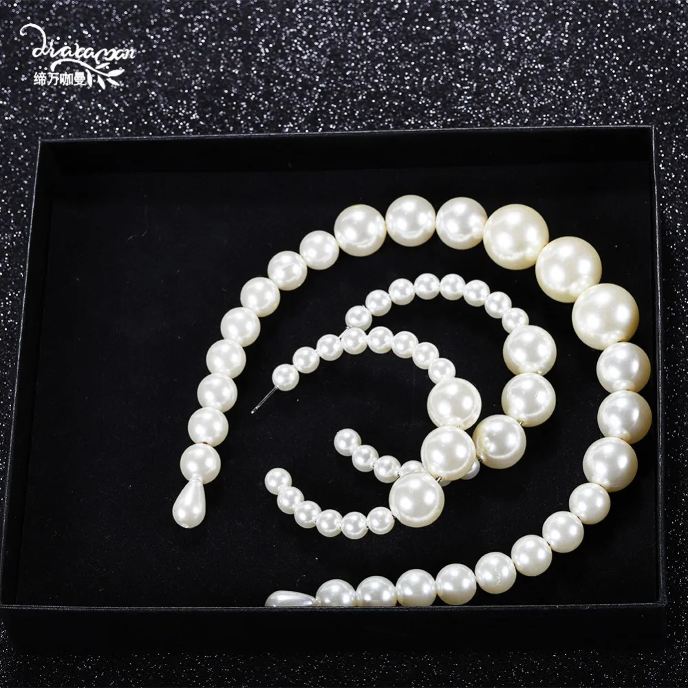 Dvacaman Trendy Simulated Pearl Headband for Women Wedding Girl Barrettes Hair Pins Korean Jewelry Accessories Kid's Bobby Pin
Dvacaman Trendy Simulated Pearl Headband for Women Wedding Girl Barrettes Hair Pins Korean Jewelry Accessories Kid's Bobby Pin