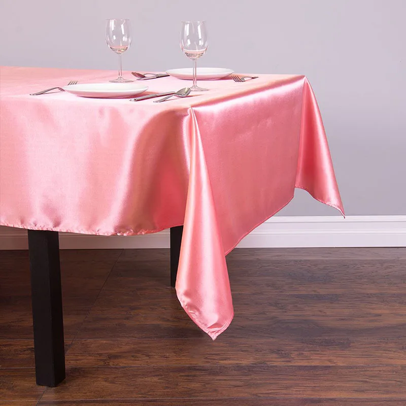 145x304cm Satin Fabric Rectangular Table Cloth Tablecover For Restaurant Banquet Wedding Event Party Decoration
145x304cm Satin Fabric Rectangular Table Cloth Tablecover For Restaurant Banquet Wedding Event Party Decoration