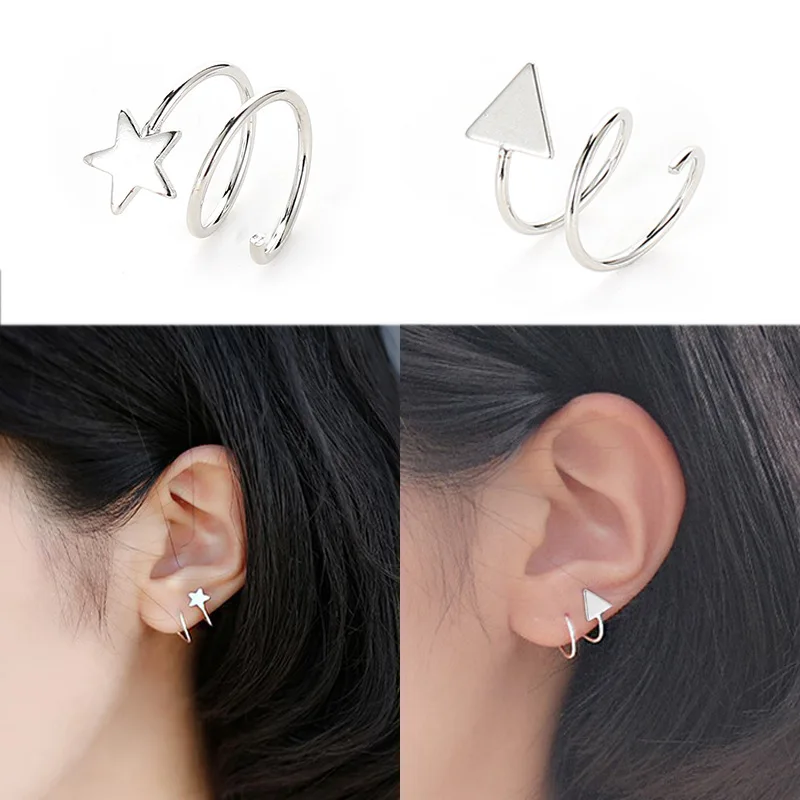 Girls Silver Star Loving Rotary Earrings Simple And Small Personality Korean Temperament Design Sensory Earrings
Girls Silver Star Loving Rotary Earrings Simple And Small Personality Korean Temperament Design Sensory Earrings