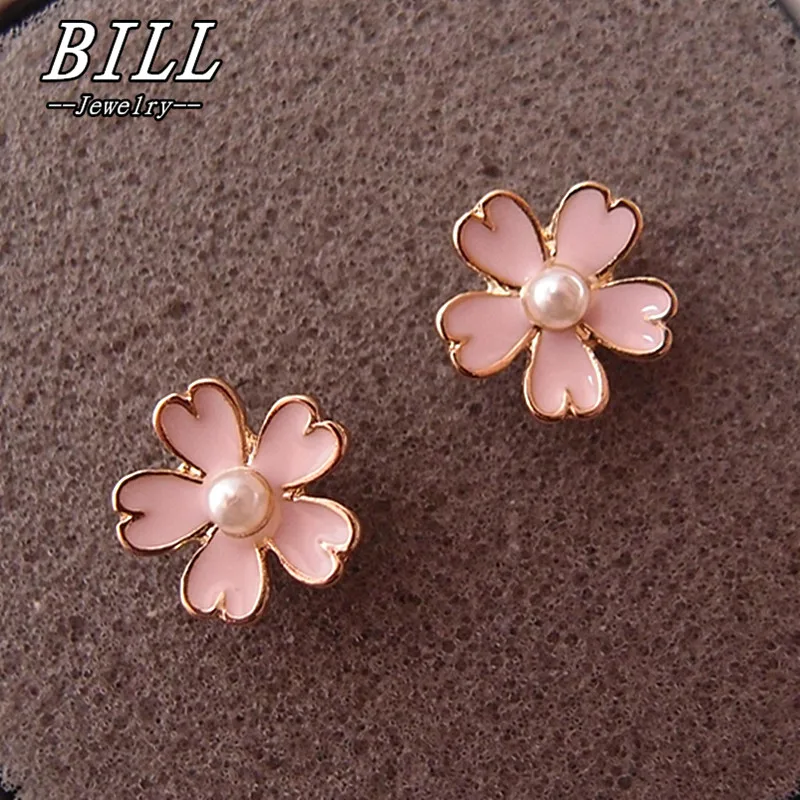 ES216 Cute Flower Stud Earrings Simulated Pearls Brincos Earring for Women Brincos de gota Feminino oorbellen 2018 HOT Selling
ES216 Cute Flower Stud Earrings Simulated Pearls Brincos Earring for Women Brincos de gota Feminino oorbellen 2018 HOT Selling