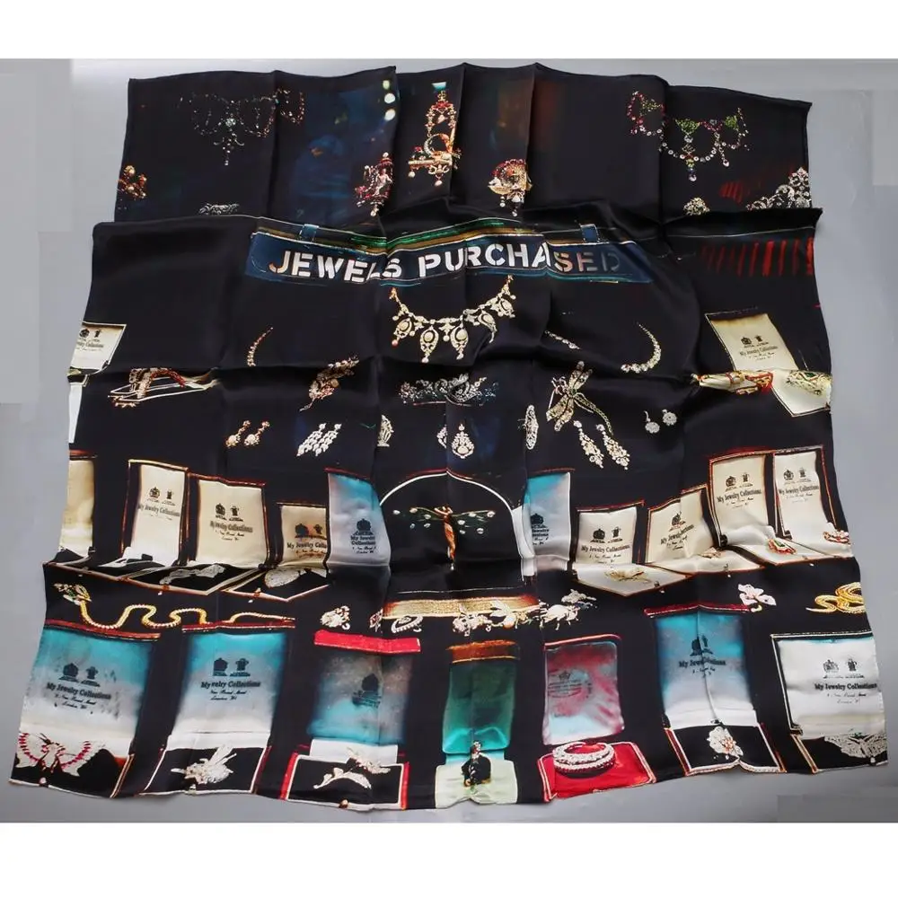 Luxury Type 100% Silk Scarf Wraps for Women Large Square Silk Shawl Foulard Thicken 18mm
Luxury Type 100% Silk Scarf Wraps for Women Large Square Silk Shawl Foulard Thicken 18mm