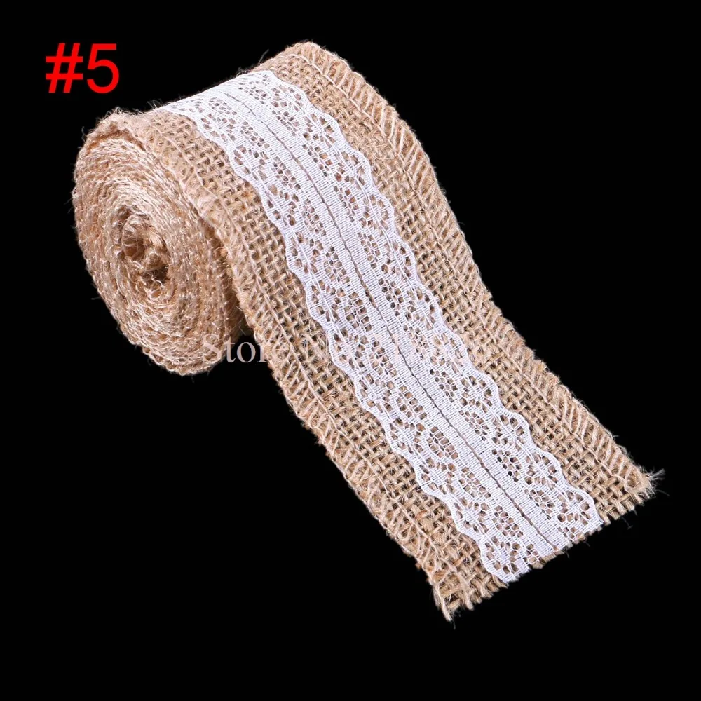 2Meters x 5cm Width Natural Jute Burlap Hessian Ribbon Lace Trims Tape Rustic Wedding Decor Cedding Topper Decoration mariage
2Meters x 5cm Width Natural Jute Burlap Hessian Ribbon Lace Trims Tape Rustic Wedding Decor Cedding Topper Decoration mariage