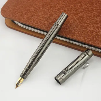 2018 New Arrive DIKA WEN Metal Painting Fountain Pen with 0.5mm Nib Luxury Black/Purple/blue Inking Pens for Gift
2018 New Arrive DIKA WEN Metal Painting Fountain Pen with 0.5mm Nib Luxury Black/Purple/blue Inking Pens for Gift