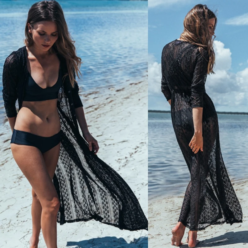 2019 Sexy Pareo Beach Cover Up Women Beachwear Swimwear Hollow Bikini Beachwear Cover Up Lady Summer Sunproof Dress Bathing Suit
2019 Sexy Pareo Beach Cover Up Women Beachwear Swimwear Hollow Bikini Beachwear Cover Up Lady Summer Sunproof Dress Bathing Suit