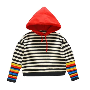 Toddlers Kids Striped Sweaters For Girls Winter Clothing Thick Hooded Knitwear 2 4 5 6 7 8 9 10 12 Years Baby Clothes Girls Tops
Toddlers Kids Striped Sweaters For Girls Winter Clothing Thick Hooded Knitwear 2 4 5 6 7 8 9 10 12 Years Baby Clothes Girls Tops