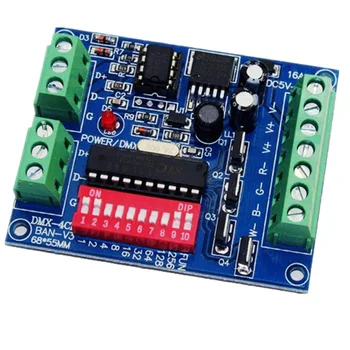 LED DMX512 constant voltage plate common gas WS-DMX-4CH-BAN-V3 constant current device DC5V-24V controller
LED DMX512 constant voltage plate common gas WS-DMX-4CH-BAN-V3 constant current device DC5V-24V controller