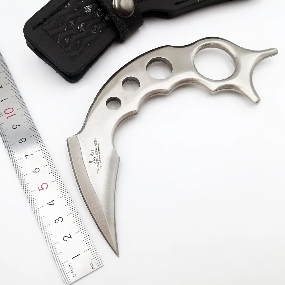 CS GO нож с фиксированным когтем 440C Лезвие Karambit выживания тактические охотничьи
