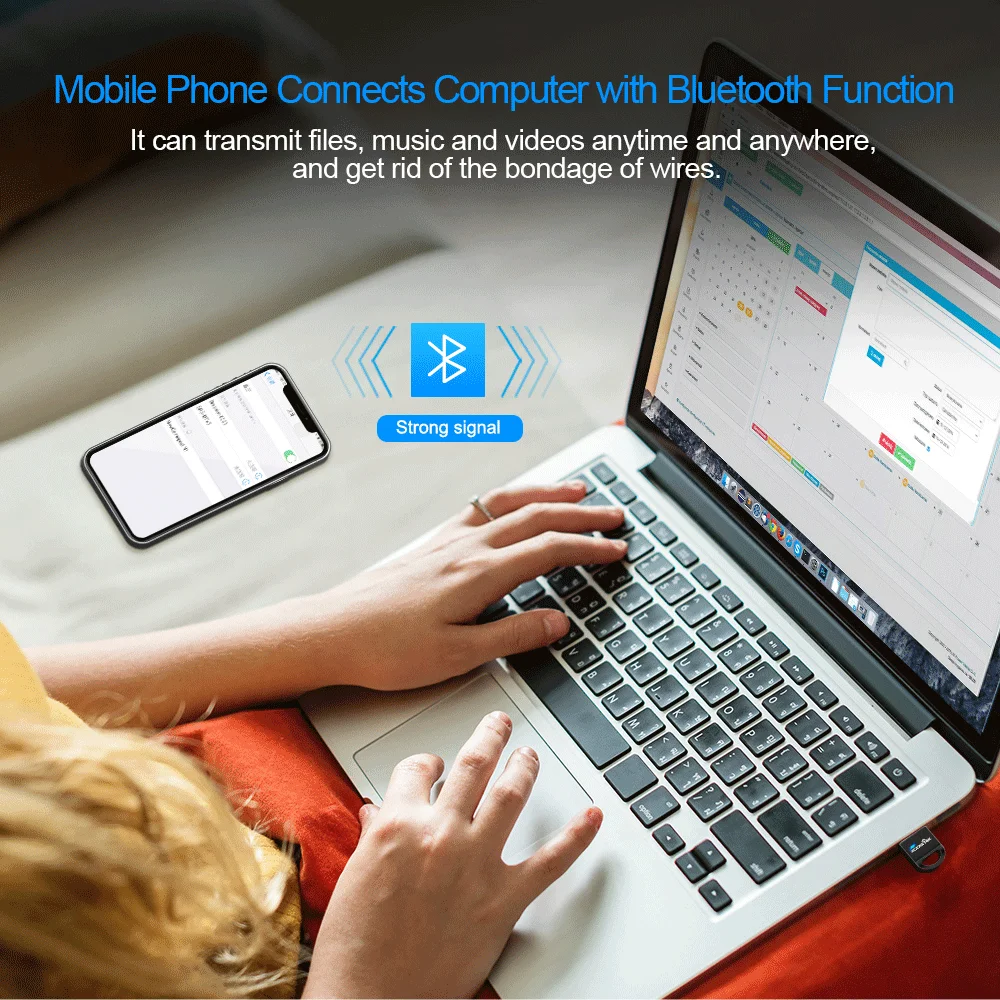 Rocketek Broadcom BCM 4 0 A2DP Bluetooth адаптер независимый MAC USB ключ для компьютера динамик аудио