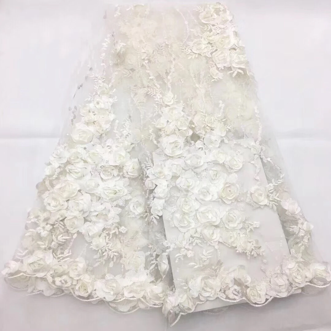 Latest Nigerian Laces 2018 3D Blue Rose Flower Lace With Sequins High Quality African Wedding Lace Fabric Embdroidry Lace LCD990
Latest Nigerian Laces 2018 3D Blue Rose Flower Lace With Sequins High Quality African Wedding Lace Fabric Embdroidry Lace LCD990