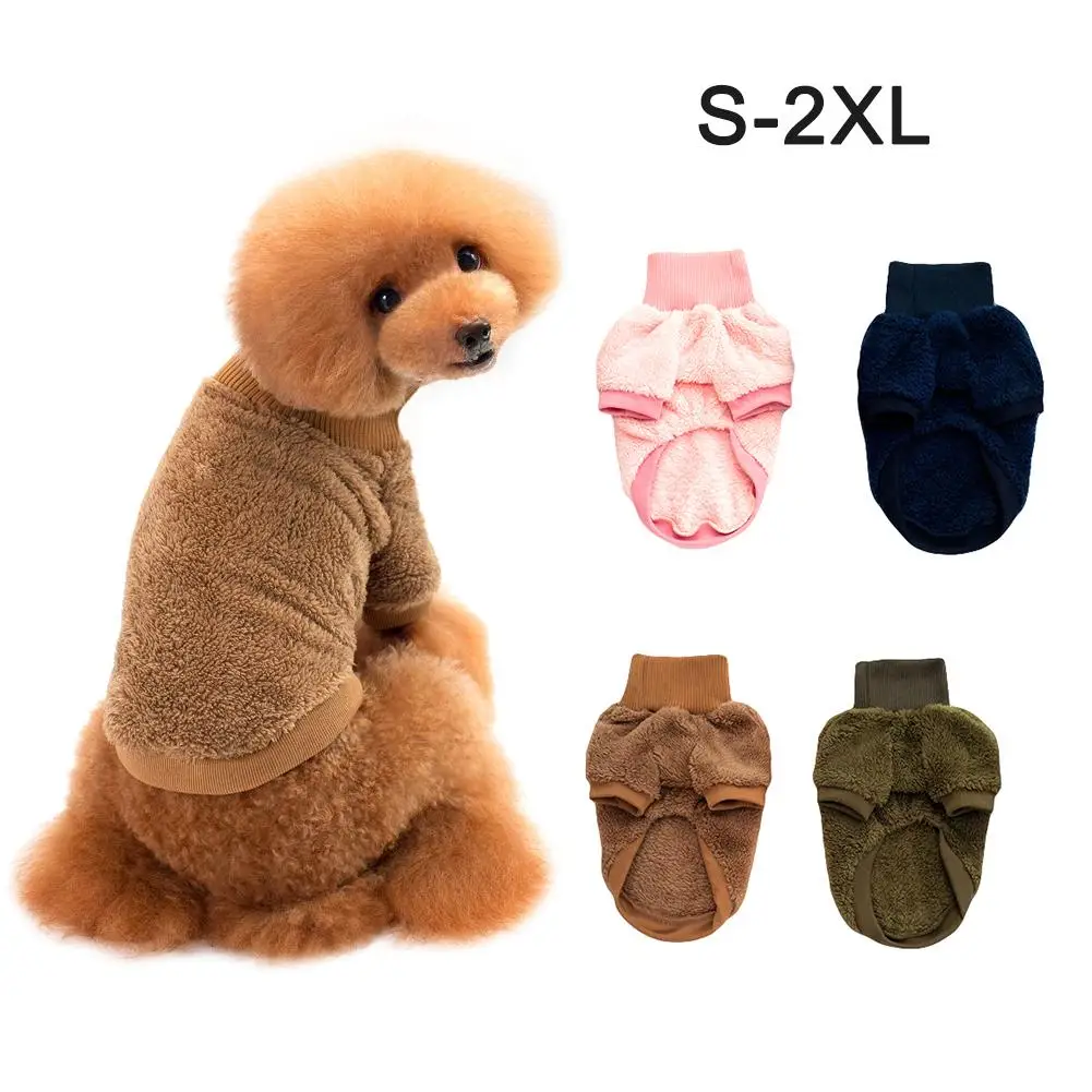 Winter Warm Coral Fleece Puppy Dog High Collar Shirt Sweater Pet Clothes Custome
Winter Warm Coral Fleece Puppy Dog High Collar Shirt Sweater Pet Clothes Custome