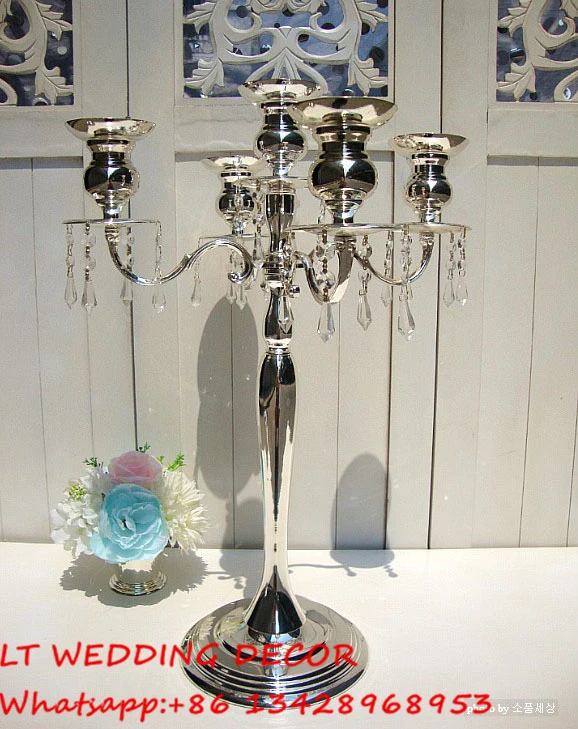10pcs/lot silver 5 arms candlestick crystal metal wedding centerpiece wedding candelabra
10pcs/lot silver 5 arms candlestick crystal metal wedding centerpiece wedding candelabra