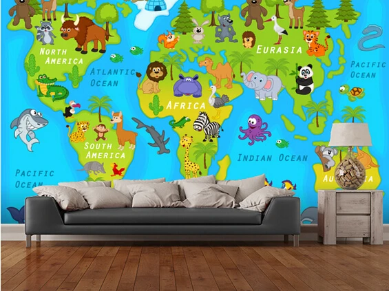 

Custom children's wallpaper, 3D cartoon murals for the living room bedroom children's room wall papel de parede infantil