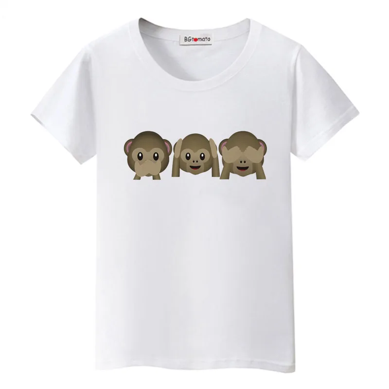 BGtomato three monkeys funny tshirt hot sale super lovely animals tops cool printing summer casual t-shirts cute monkey shirts
BGtomato three monkeys funny tshirt hot sale super lovely animals tops cool printing summer casual t-shirts cute monkey shirts