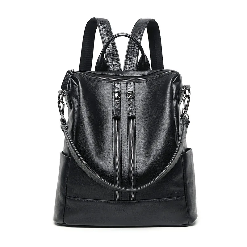 New Korean fashion leisure Genuine Leather Travel Backpack Simple Retro Soft Sheepskin Large-capacity Multifunction Schoolbag
New Korean fashion leisure Genuine Leather Travel Backpack Simple Retro Soft Sheepskin Large-capacity Multifunction Schoolbag