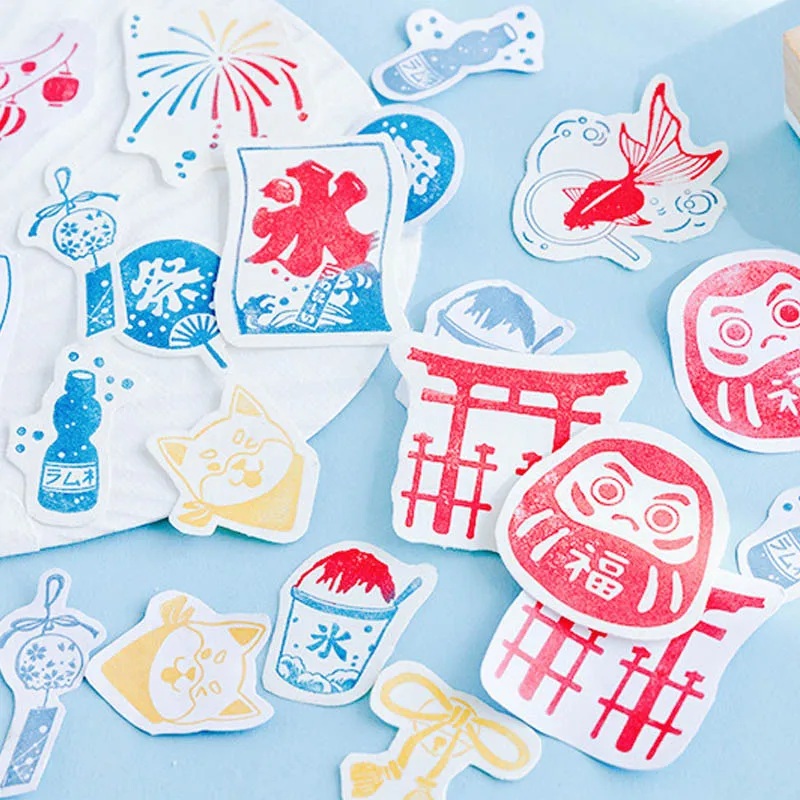 1Pcs DIY Japanese style Paper Cards Photo Album Decor 12 Styles DIY Decoration Seal Summer Wind Festival Wood Rubber Stamp
1Pcs DIY Japanese style Paper Cards Photo Album Decor 12 Styles DIY Decoration Seal Summer Wind Festival Wood Rubber Stamp