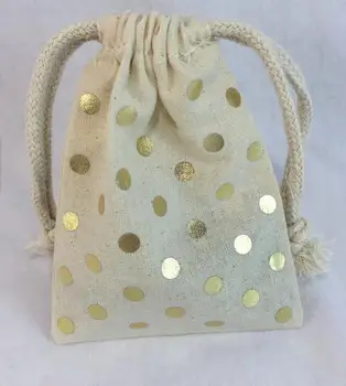 

GOLD or SILVER polka dot wedding Hangover Kit favor gift Welcome Candy Bags Bachelorette hen bridal shower party gift bag