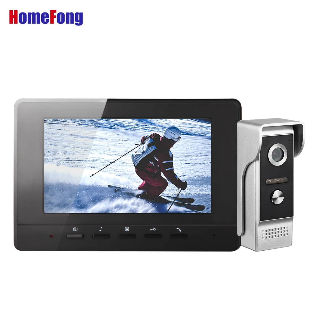 Homefong Video Door Phone Intercoms for Private Homes Doorbell with Camera Black White Color Unlock Day Night Vision Rainproof
Homefong Video Door Phone Intercoms for Private Homes Doorbell with Camera Black White Color Unlock Day Night Vision Rainproof
