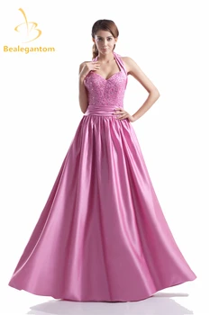 Bealegantom Sexy A-Line Satin Beaded Evening Dresses 2019 Lace Up Formal Long Party Prom Gown Vestido Longo QA1033
Bealegantom Sexy A-Line Satin Beaded Evening Dresses 2019 Lace Up Formal Long Party Prom Gown Vestido Longo QA1033