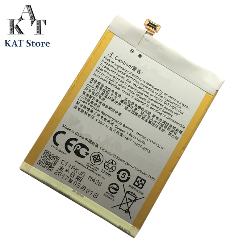 Original Mobile Phone Battery For ASUS ZenFone 6 Z6 A600CG A601CG T00G Li-ion Batteries C11P1325 Rechargeable Accumulator
Original Mobile Phone Battery For ASUS ZenFone 6 Z6 A600CG A601CG T00G Li-ion Batteries C11P1325 Rechargeable Accumulator