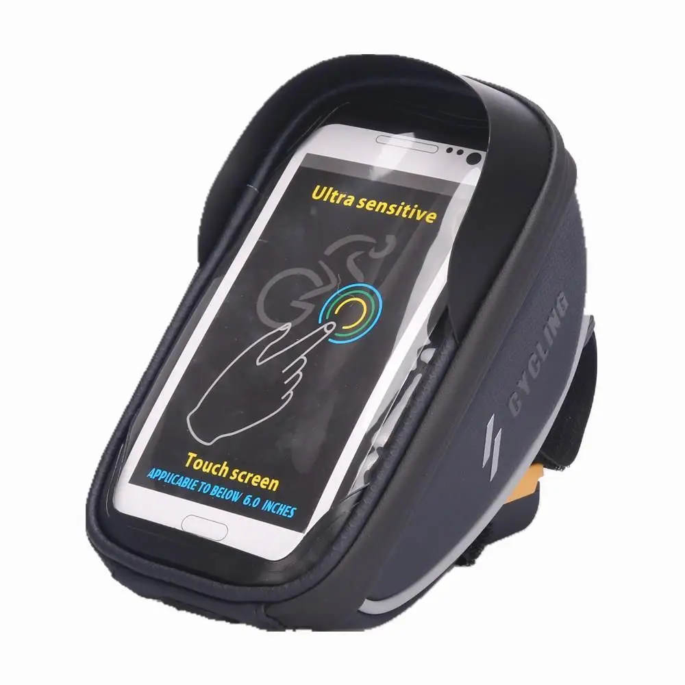 Bicycle Handlebar Package Front Frame Top Tube Mobile Phone Bag With Headphone Plug black portable easy install
Bicycle Handlebar Package Front Frame Top Tube Mobile Phone Bag With Headphone Plug black portable easy install