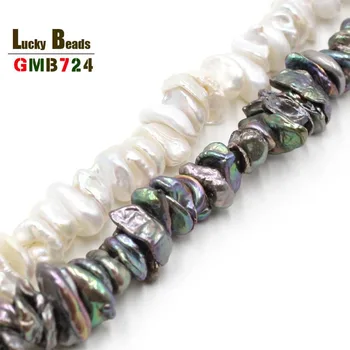 Natural 8-10mm irregualar plat Shape pearl necklace For Women Girl freshwater pearl necklace jewelry making diy smooth beads
Natural 8-10mm irregualar plat Shape pearl necklace For Women Girl freshwater pearl necklace jewelry making diy smooth beads