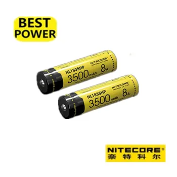 2 pcs Nitecore NL1835HP 3500mAh 3.6V 8A 12.6Wh Rechargeable Li-on Battery high quality with protection
2 pcs Nitecore NL1835HP 3500mAh 3.6V 8A 12.6Wh Rechargeable Li-on Battery high quality with protection