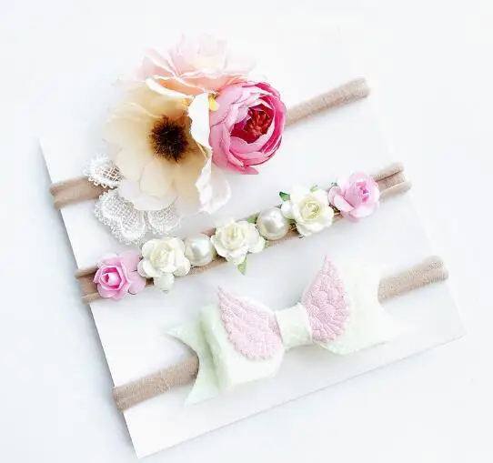 3pcs/set Cute Kids Rhinestone nylon Headband Bohemia Beach Flower Floral headband Kids Hair Accessories Photography Prop
3pcs/set Cute Kids Rhinestone nylon Headband Bohemia Beach Flower Floral headband Kids Hair Accessories Photography Prop