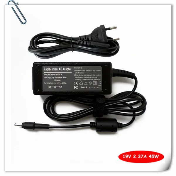 AC Adapter Battery Charger For Asus ZenBook UX21 UX31 UX21E UX31E UX31K ADP-45AW 19V 2.37A 45W Notebook Power Supply Cord
AC Adapter Battery Charger For Asus ZenBook UX21 UX31 UX21E UX31E UX31K ADP-45AW 19V 2.37A 45W Notebook Power Supply Cord
