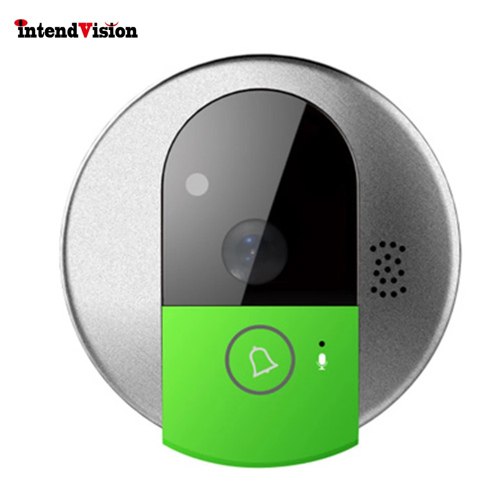 Intendvision Wireless Doorbell Camera 97degree Viewing Angle Phone Control Wifi Video Peephole Door Camera IDC95
Intendvision Wireless Doorbell Camera 97degree Viewing Angle Phone Control Wifi Video Peephole Door Camera IDC95