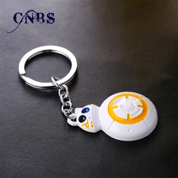 12/pcs/lot Star Wars Keychain Force Awakens BB8 BB-8 R2D2 Droid Robot Metal Key Rings Gift Chaveiro Key chain Jewelry for cars
12/pcs/lot Star Wars Keychain Force Awakens BB8 BB-8 R2D2 Droid Robot Metal Key Rings Gift Chaveiro Key chain Jewelry for cars