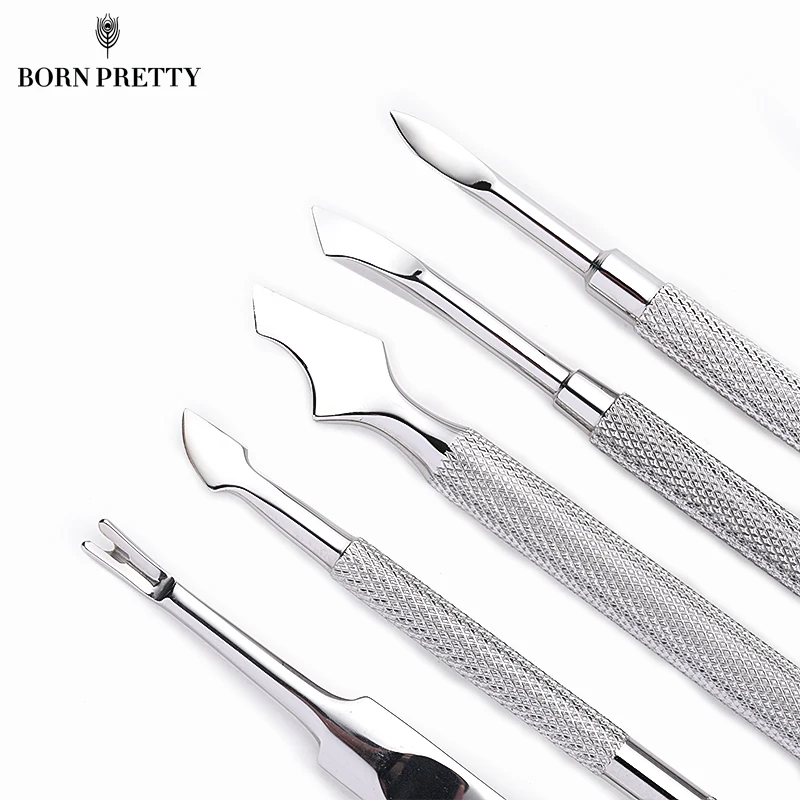 BORN PRETTY Double Ended Silver Cuticle Clipper Scissor Nail Pusher UV Gel Remover Stainless Steel Nail Art Cleaner Tool
BORN PRETTY Double Ended Silver Cuticle Clipper Scissor Nail Pusher UV Gel Remover Stainless Steel Nail Art Cleaner Tool