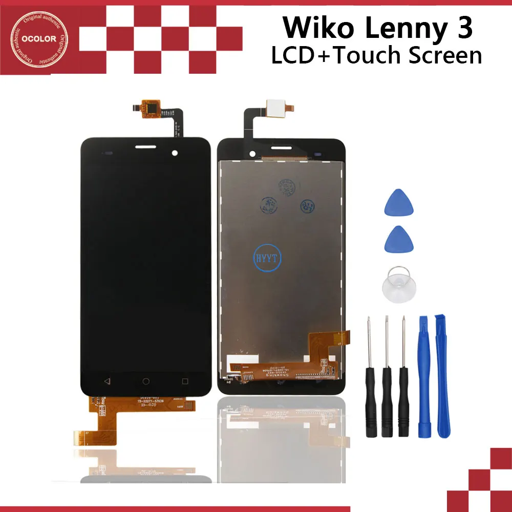 ocolor For Wiko Lenny 3 Tested LCD display and Touch Screen With Frame Repair part 5.0 inch For Wiko Lenny 3 Good quality+Tools
ocolor For Wiko Lenny 3 Tested LCD display and Touch Screen With Frame Repair part 5.0 inch For Wiko Lenny 3 Good quality+Tools