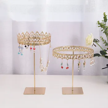 Metal Electroplating Vintage Style Earrings Pendant Necklace Display Holder Jewelry Display Rack
Metal Electroplating Vintage Style Earrings Pendant Necklace Display Holder Jewelry Display Rack