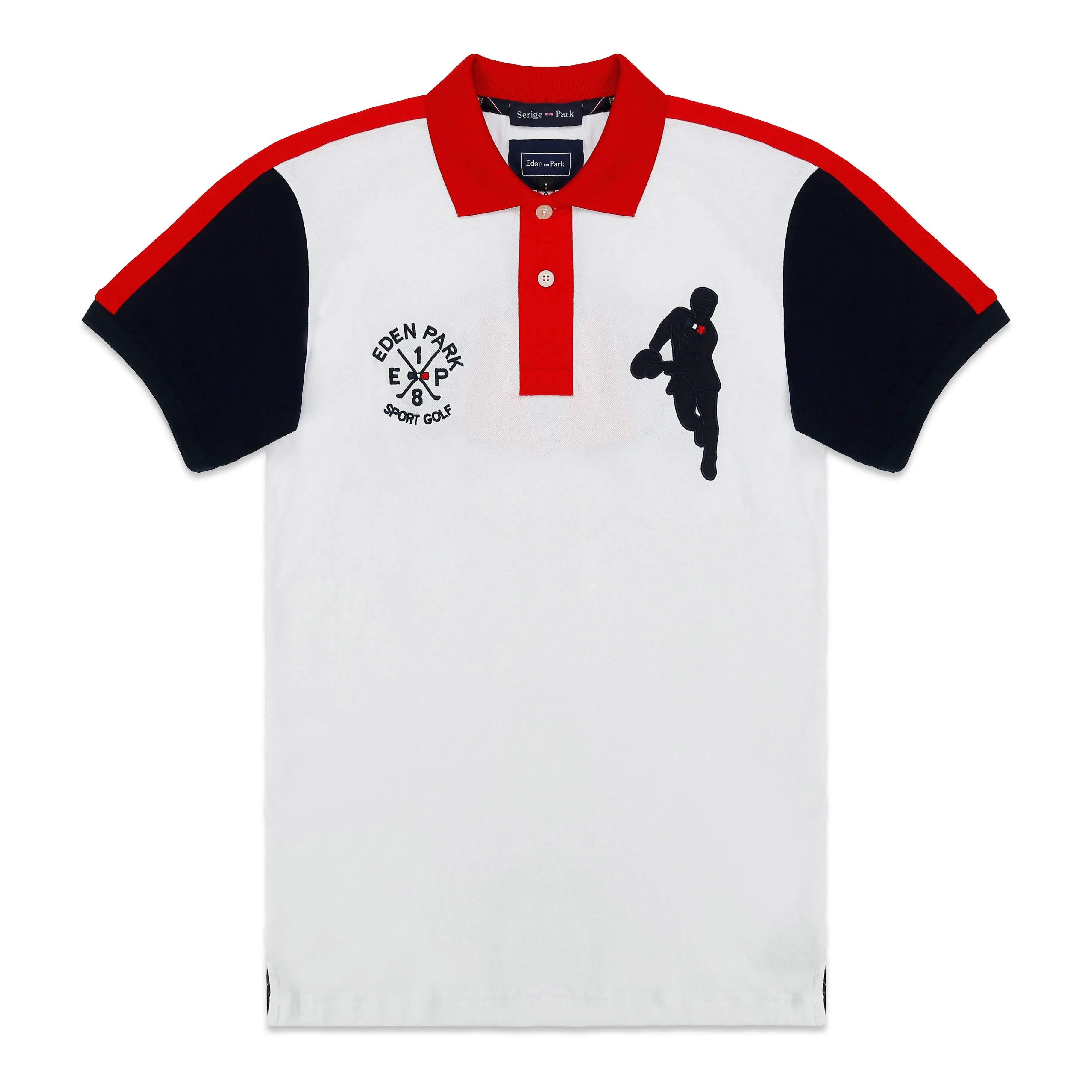 

2019 NEW MEN POLO SHIRTSUMMER HIGH QUALITY BRAND SERIGE EDEN PARK FRANCE BRAND SUPERIOR COTTON MATERIAL AND EXCELLENT EMBROIDERY