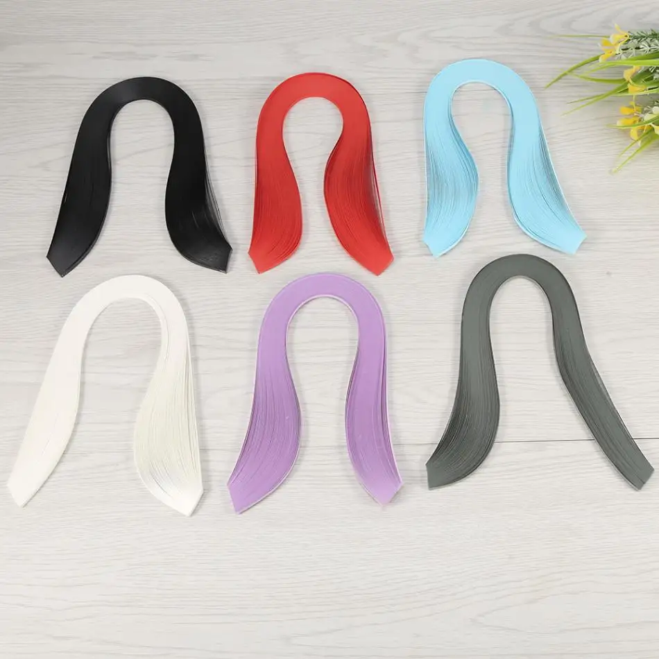 600 Stripes DIY Quilling Paper 3mm Width Pure Color Origami Paper Hand Craft Decoration
600 Stripes DIY Quilling Paper 3mm Width Pure Color Origami Paper Hand Craft Decoration