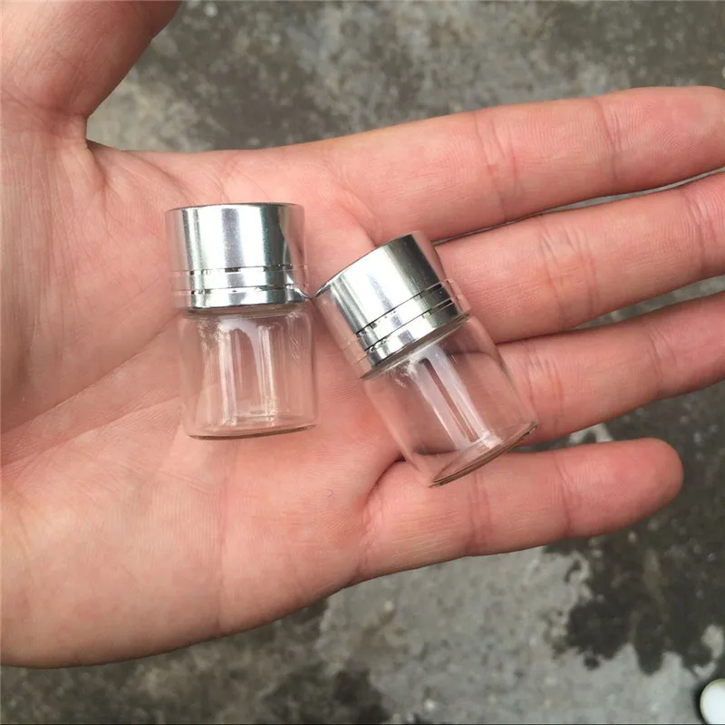 5ml Small Glass Bottles Aluminium Screw Cap Silver Lid Mini Transparent Clear Empty Glass Jars Vials Bottles 100pcs
5ml Small Glass Bottles Aluminium Screw Cap Silver Lid Mini Transparent Clear Empty Glass Jars Vials Bottles 100pcs