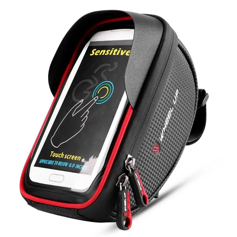 Waterproof Bicycle Front Bag MTB Road Bike Top Tube Frame Handlebar Touch Screen Bag 6 inch Cycling Pouch phone BagTouch screen
Waterproof Bicycle Front Bag MTB Road Bike Top Tube Frame Handlebar Touch Screen Bag 6 inch Cycling Pouch phone BagTouch screen