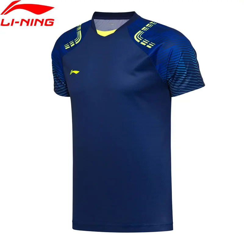 Li-Ning Men Professional Badminton T-shirts Regular Fit Breathable Comfort LiNing Sports Competition Tee T-shirt AAYN031
Li-Ning Men Professional Badminton T-shirts Regular Fit Breathable Comfort LiNing Sports Competition Tee T-shirt AAYN031