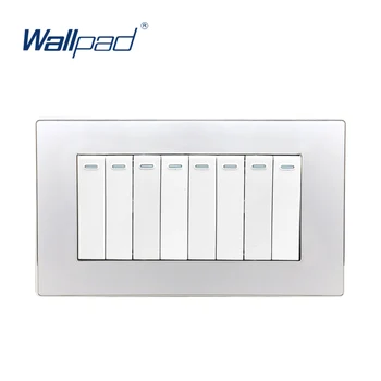 2019 Hot Sale 8 Gang 2 Way Wall Light Switch Wallpad Luxury Acrylic Panel Push Button Rocker Switch 
2019 Hot Sale 8 Gang 2 Way Wall Light Switch Wallpad Luxury Acrylic Panel Push Button Rocker Switch