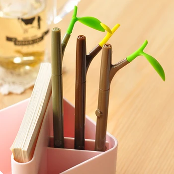 Jonvon Satone 1pc Gel Ink pen Creative cute signature Plant stationery Material Escolar Kawaii Kids Pens
Jonvon Satone 1pc Gel Ink pen Creative cute signature Plant stationery Material Escolar Kawaii Kids Pens