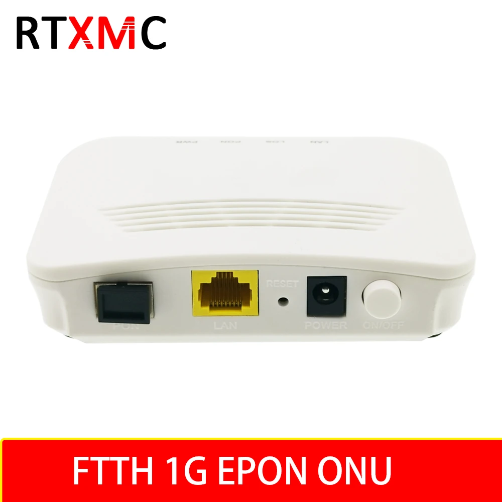 Free Shiping 1pcs EPON FTTH 1G LAN port EPON 1port ONU EPON ONT ZTE Chipset FTTB Fiber to home with 12v power supply
Free Shiping 1pcs EPON FTTH 1G LAN port EPON 1port ONU EPON ONT ZTE Chipset FTTB Fiber to home with 12v power supply