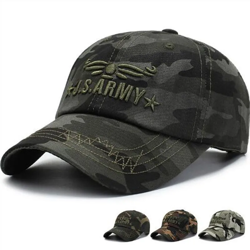 Men's outdoor camouflage baseball caps Women's casual visor caps Army fan fashion sports caps
Men's outdoor camouflage baseball caps Women's casual visor caps Army fan fashion sports caps